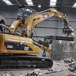 Training scheme for waste drivers Caterpillar equipment