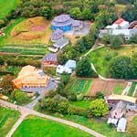 Chopper to the rescue Aerial view of the Camphill Community in Ballytobin where Landia's pump is installed at the AS plant.