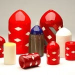 Foam cylinders force out debris Foam cylinders force out debris