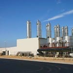 Preparing biogas for the grid CBG's biogas upgraders can be connected in series, as with this photograph of five linked Totara's from a site in Güstrow in Germany