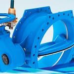 Low friction butterfly valve for easy transportation of water 21A_TMB_0514