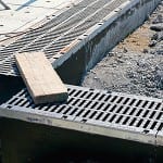 Surface drainage at gas plant 44k_0714