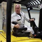 Forklift fuel cell first