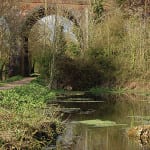 Canal monitoring marks IoT first A view along the Loddon River through Old Basing, Basingstoke.