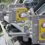 Heavy duty access interlocks reduce injury