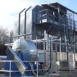 Flexible, gas-thrifty odour abatement for food processor