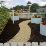 Award for eco garden made from waste products