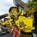 Resilient lining system installed at Westmill