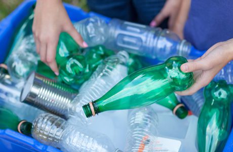 recycling bottles