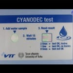 Biodegradable quick test reveals blue-green algae toxins in swimming water