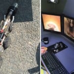 Vehicle assists with pipeline inspection