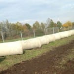 Large diameter precast concrete pipes installed in Pennington pumping station upgrade