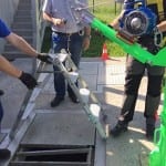 Fall protection strategy for water treatment plant