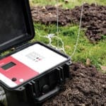 Watertight flowmeter carries a lot of power