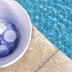 Water soluble films improve delivery of pool and spa chemicals