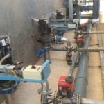 Poultry wastewater aerated in Saudi Arabia