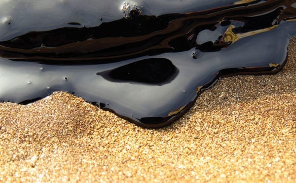 Sponge soaks up and releases spilled oil | Envirotec