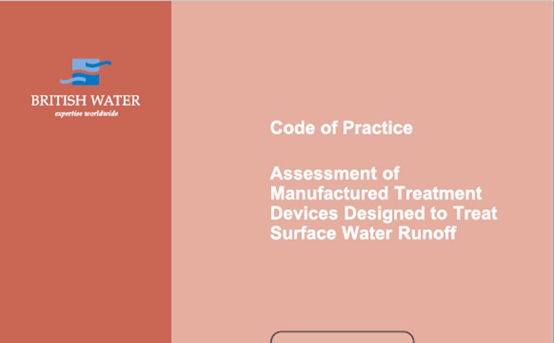 British Water publishes code of practice for SuDS technology | Envirotec
