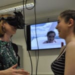 Fife students reach new heights with virtual reality training for offshore wind turbine technicians