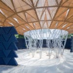 Rainwater management at the centre of spectacular serpentine pavilion