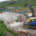 Pre-cast panels help re-meander a river channel in Cumbria