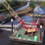 Leeds flood alleviation scheme wins large project award The scheme will use moveable weirs, a UK first.