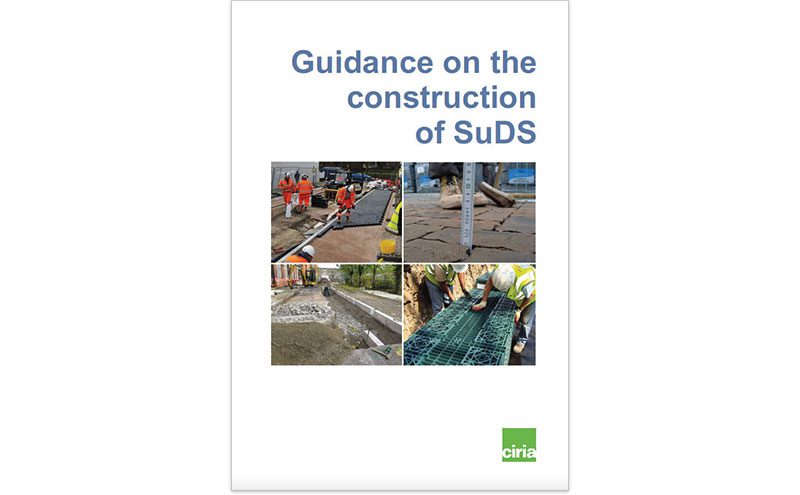 Guidance on the construction of SuDS cover