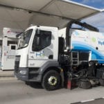 World’s first hydrogen dual fuel road sweeper delivered to Aberdeen City Council