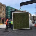 England′s first ′Moss Tree′ installed to tackle pollution in Newcastle city centre