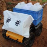 Water-carrying robot tested in India