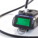 Dual range portable monitor fits inerted tank monitoring applications