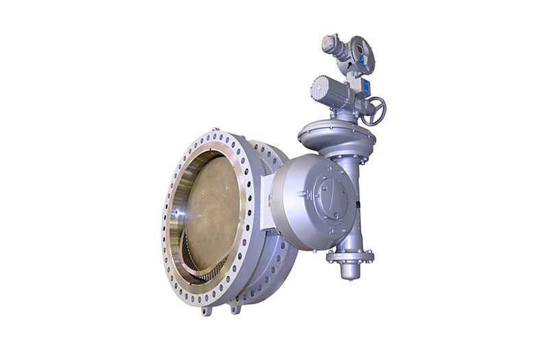 isolated 48-inch valve plus AUMA 7a