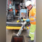 Robot assists culvert clearance