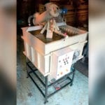 Recycling water used for washing TOVEKO-sand-filters