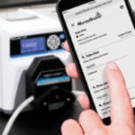 Remote control for peristaltic pumps remote control