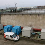 Screw blowers installed at wastewater facility screw-blowers-installation