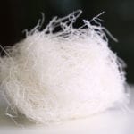Wood-based yarn captures hormones from wastewater