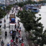 Governments should prepare for 3m sea-level rise by 2100, says IMechE Flooded streets in Ho Chi Minh City