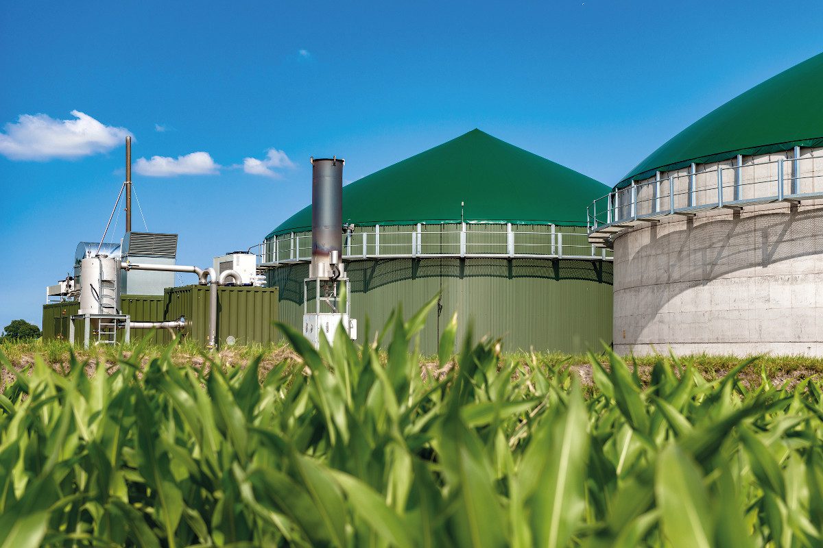 biogas site