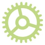 Technology and the timely response cog graphic