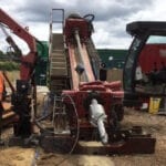 Drilling operation helps utility protect medieval monks path