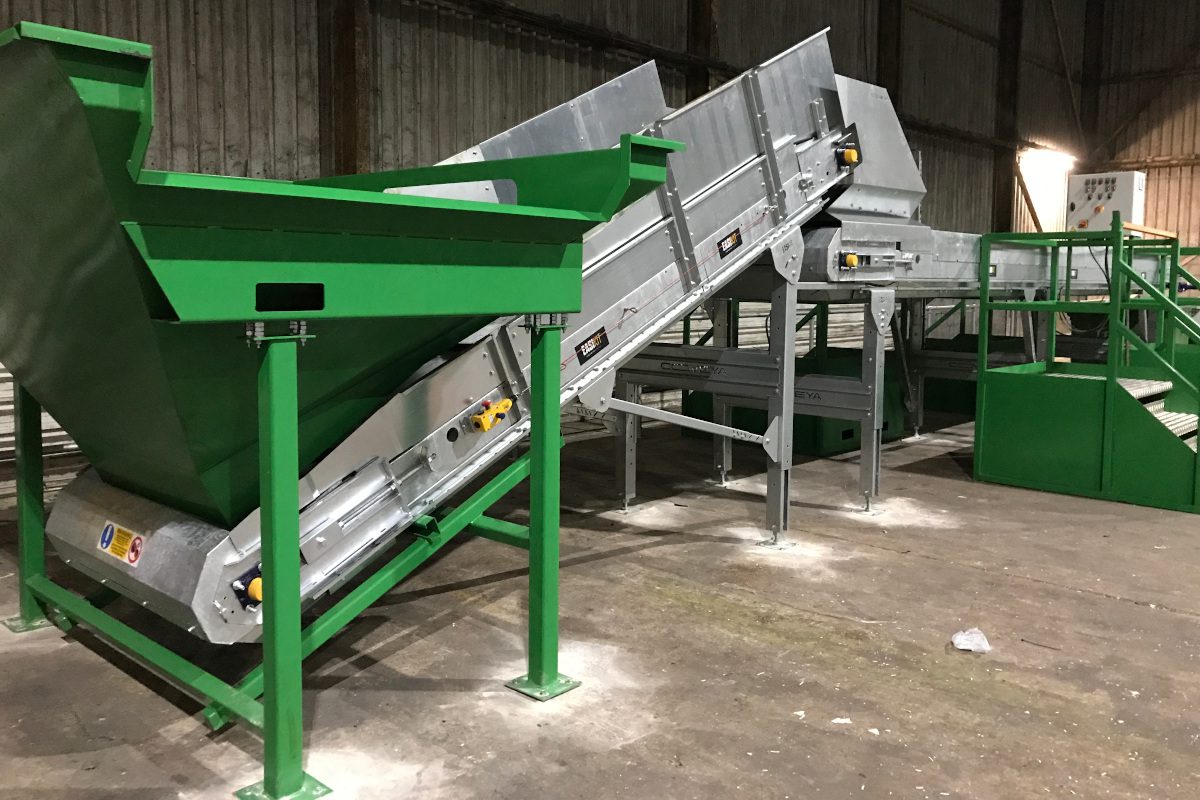 compostables sorting line