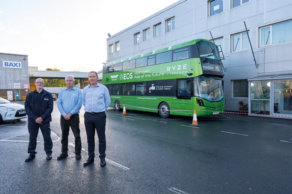 Hydrogen double decker heads to COP | Envirotec