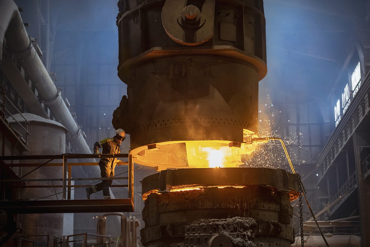 steel-making-furnace