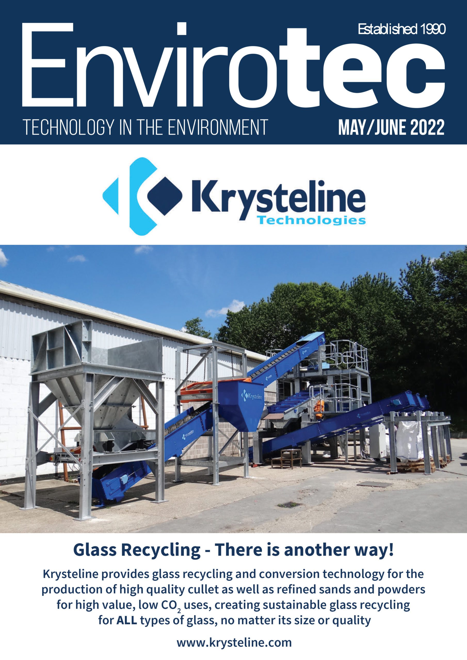 Envirotec Magazine front cover May June 22