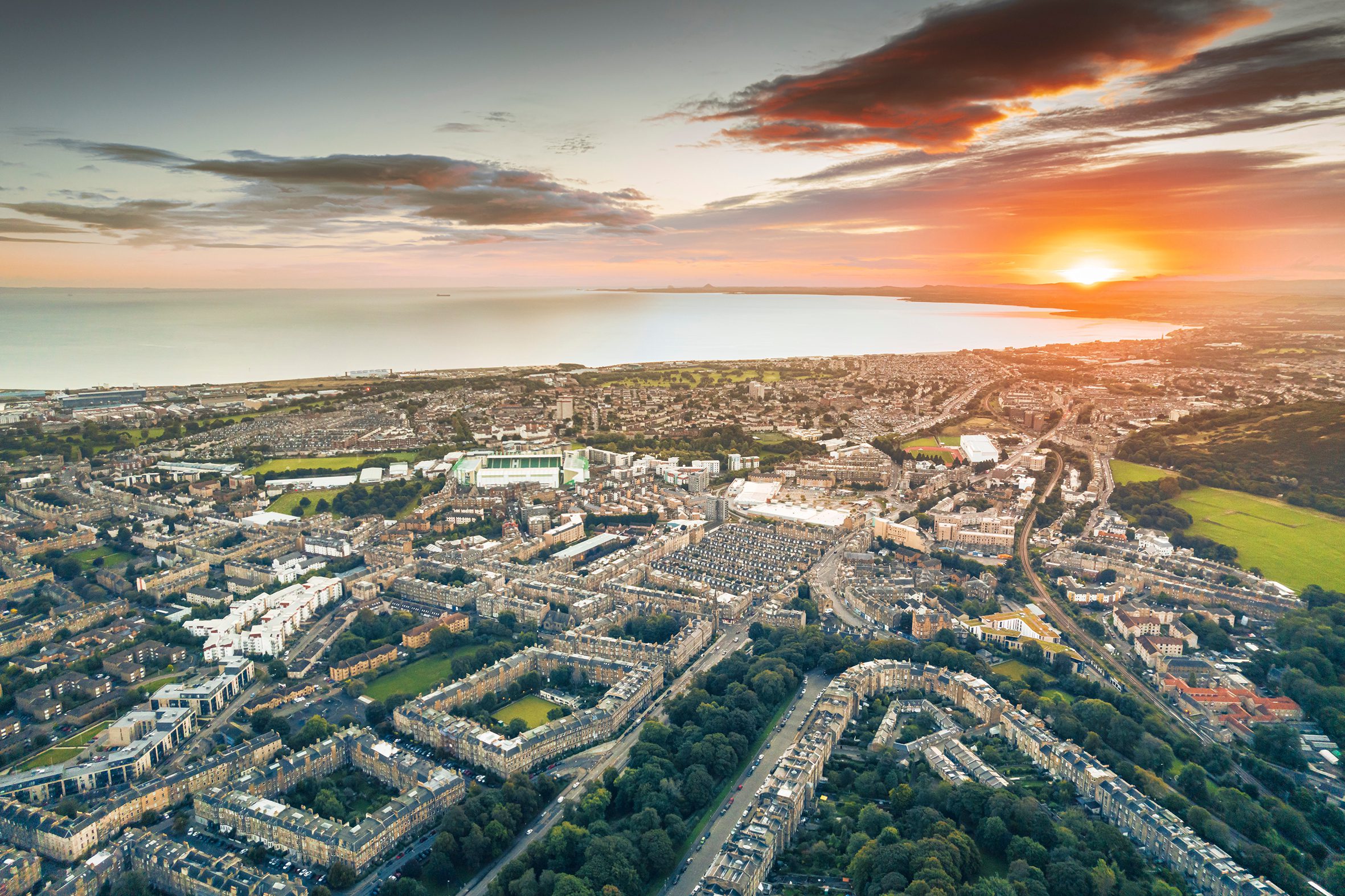 Edinburgh-sunrise
