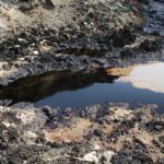 Measuring oil contamination in soil