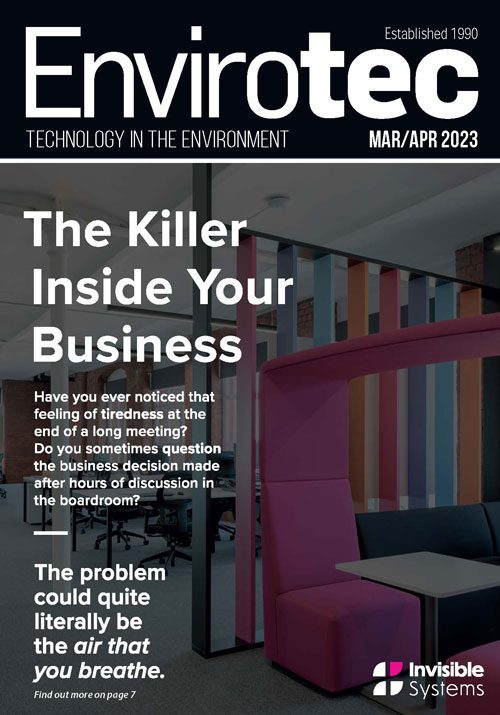 Envirotec Magazine front cover March April 23