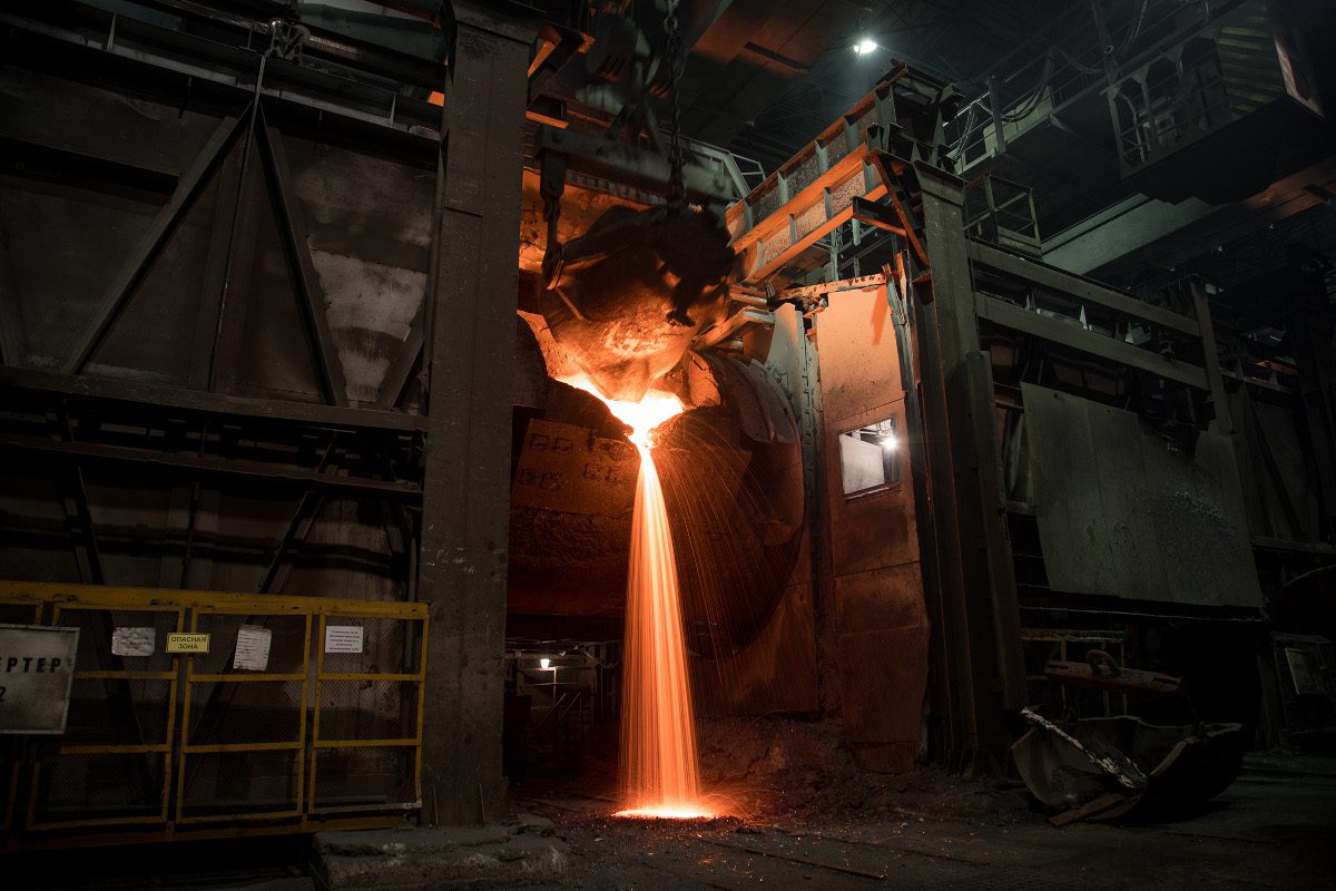 copper-smelting