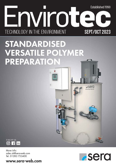 Envirotec Magazine front cover July August 23